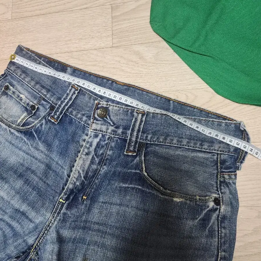 LEVIS 525 리바이스 세미 부츠 데님 청바지