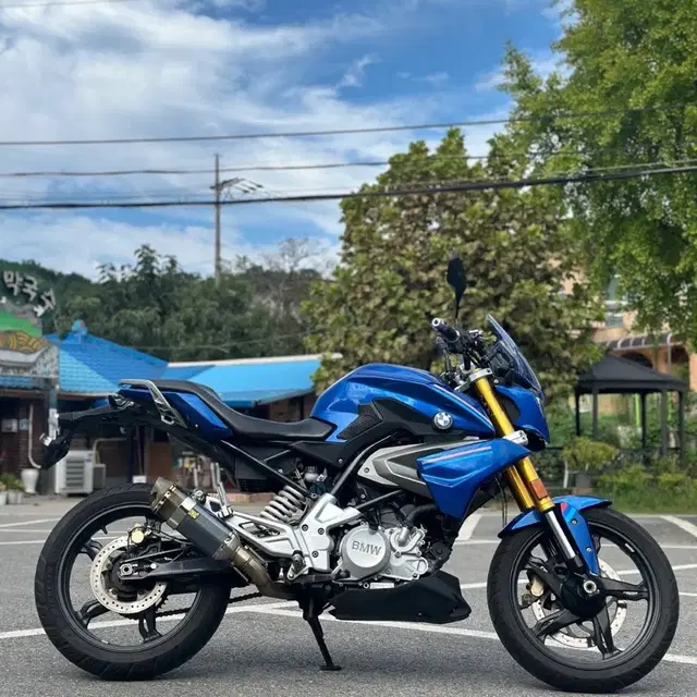 bmw g310r 18년식 2만km 아크라구변완 컨디션 최상 판매합니다.