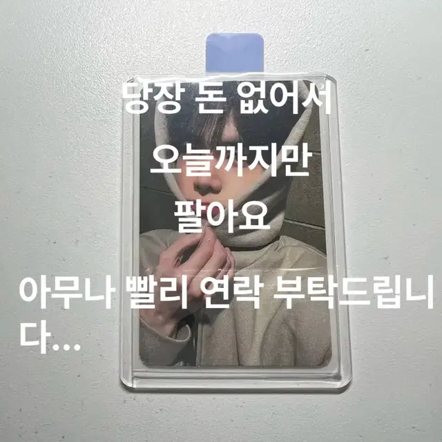 더보이즈 미니레코드 로어 후드 영훈포카