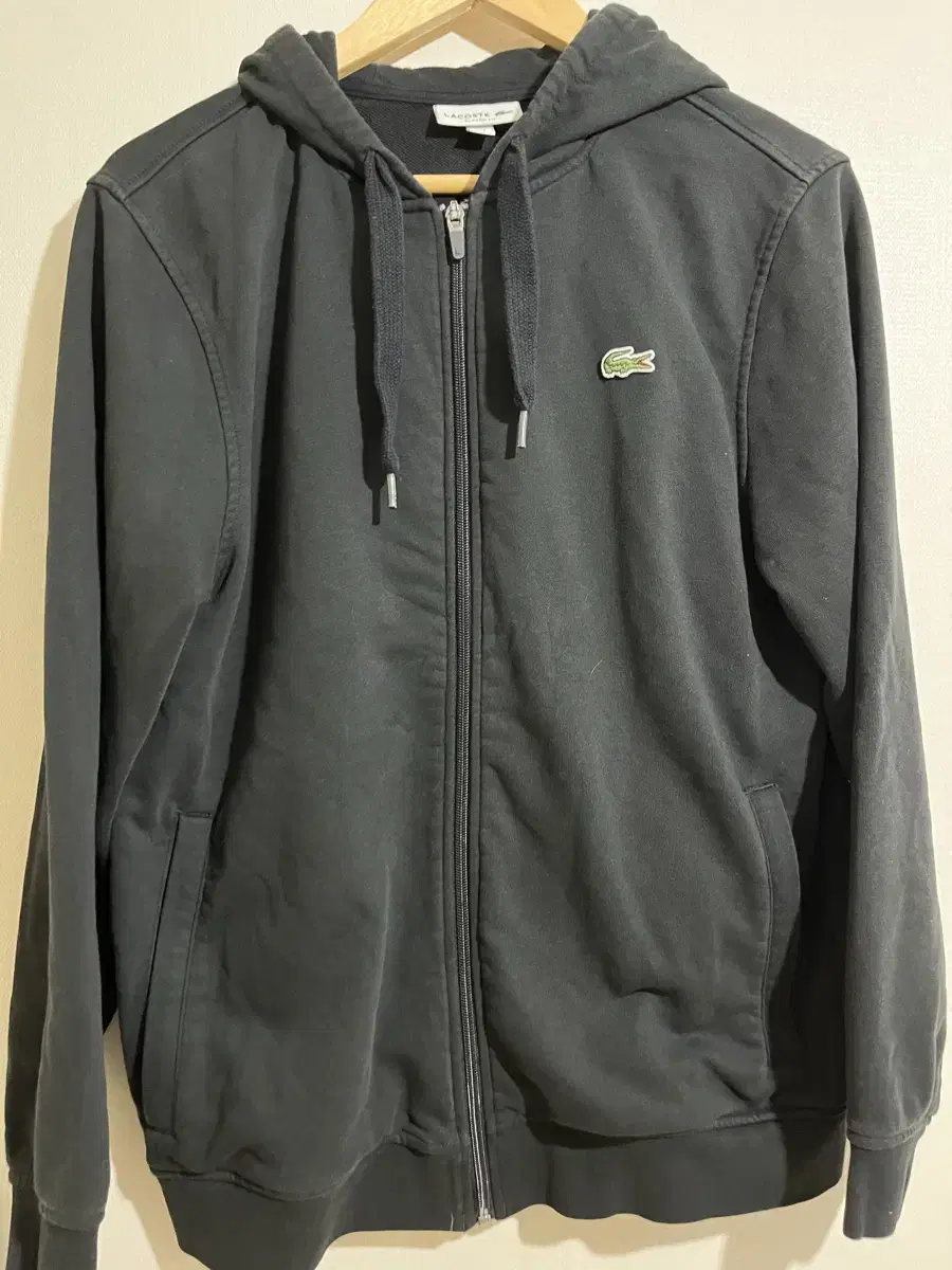 Lacoste Hooded Black