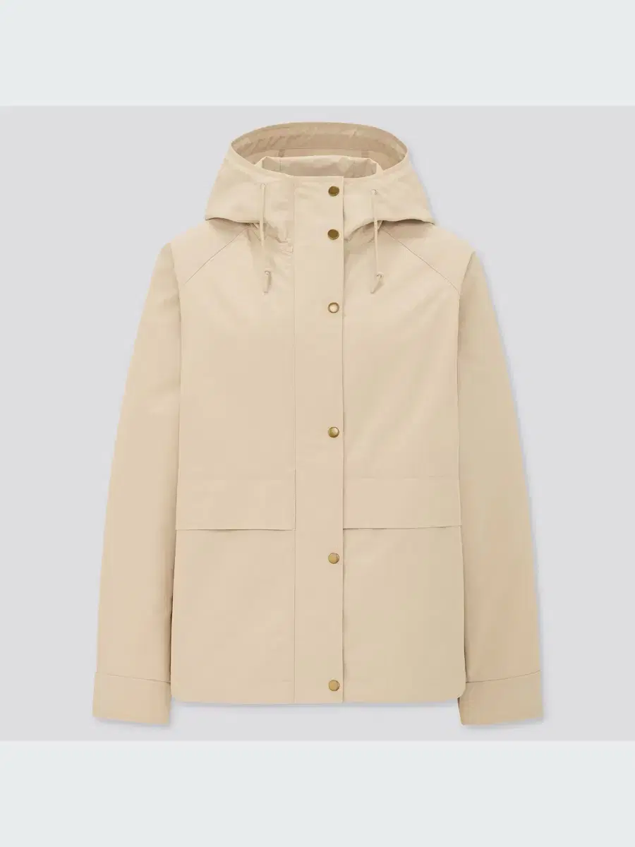 (NEW) Over 50% Off | UNIQLO Cotton Parka Ivory XL