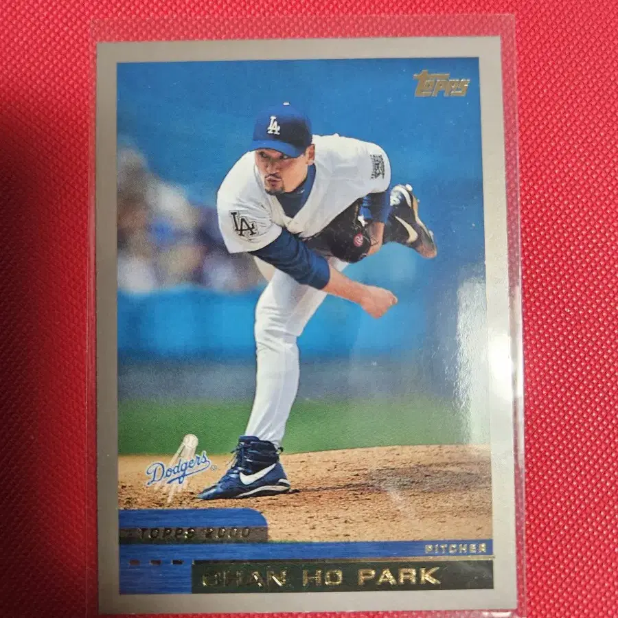 박찬호 2000 Topps base 카드