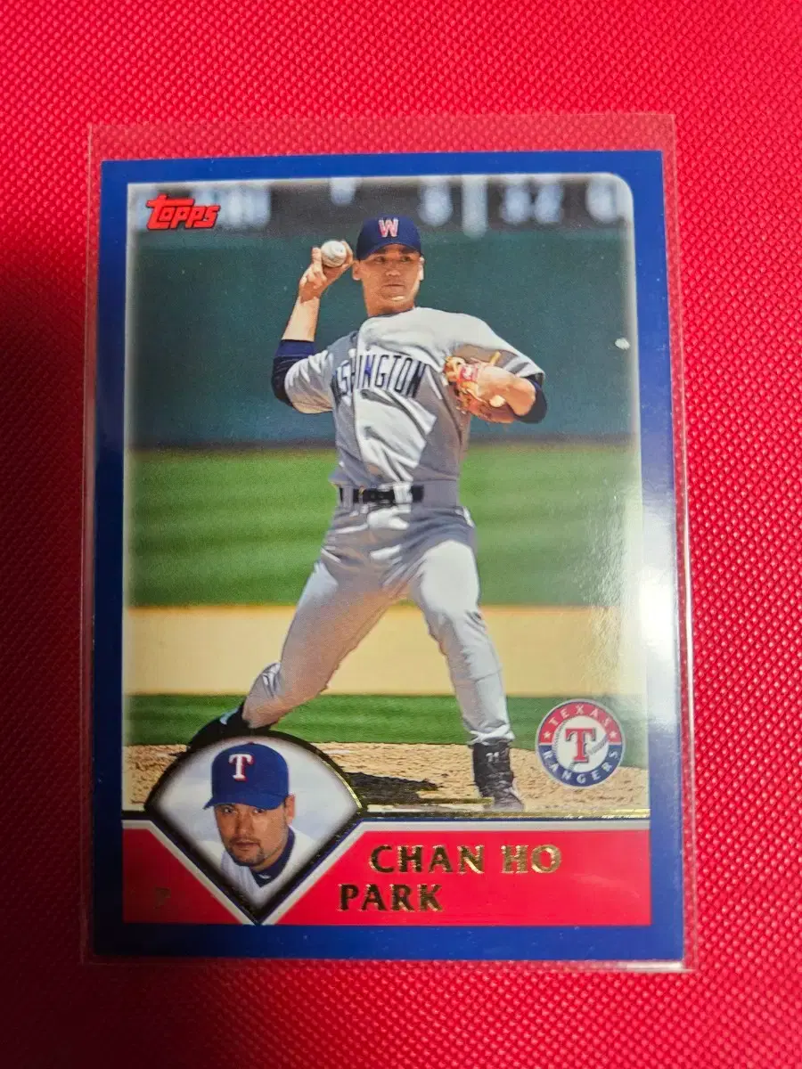 박찬호 2003 Topps base 카드