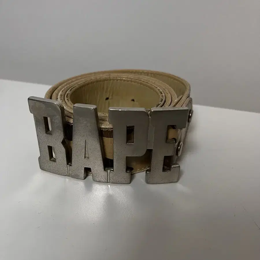 BAPE 베이프 카모 벨트 L size