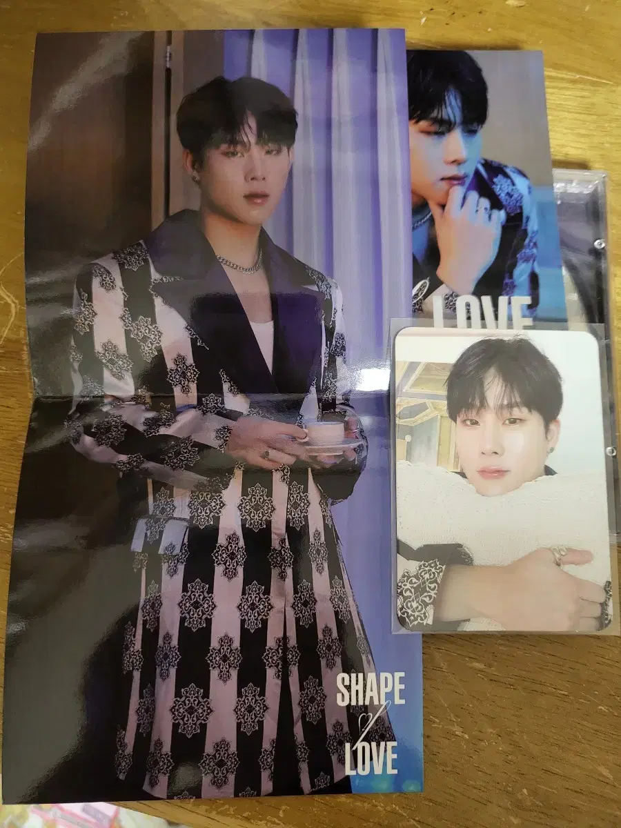 monsta x jooheon photocard shape of love jewelry album