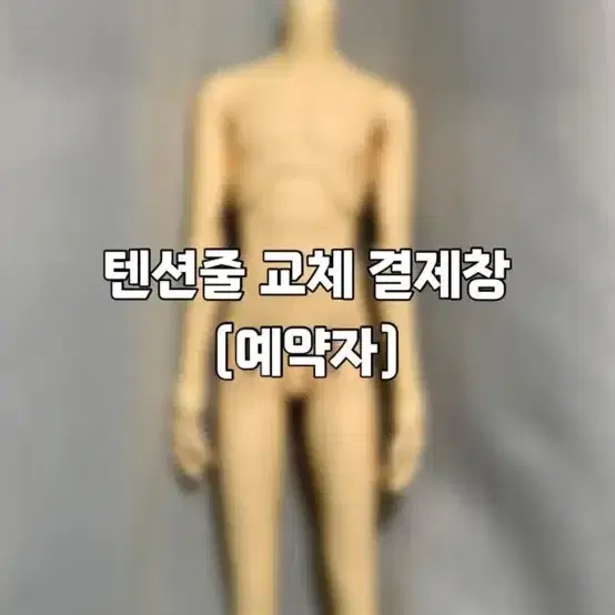 솜** 님 텐션줄 교체 결제창