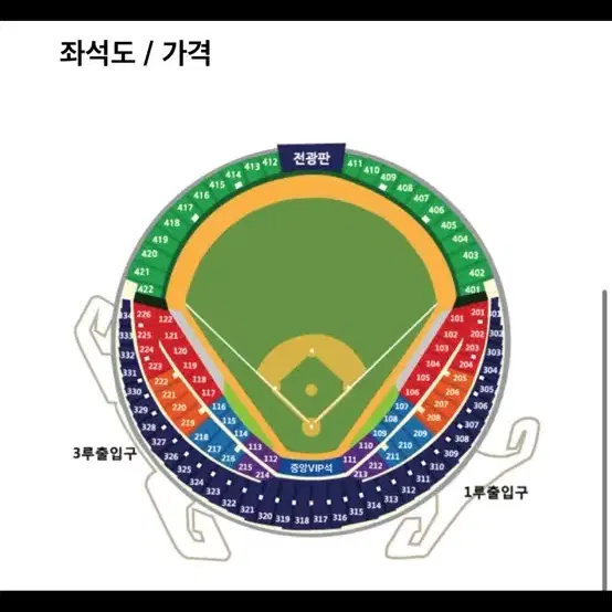 10/3 포스트시즌 와일드카드 2차전 3루 레드석 2연석 판매합니다.