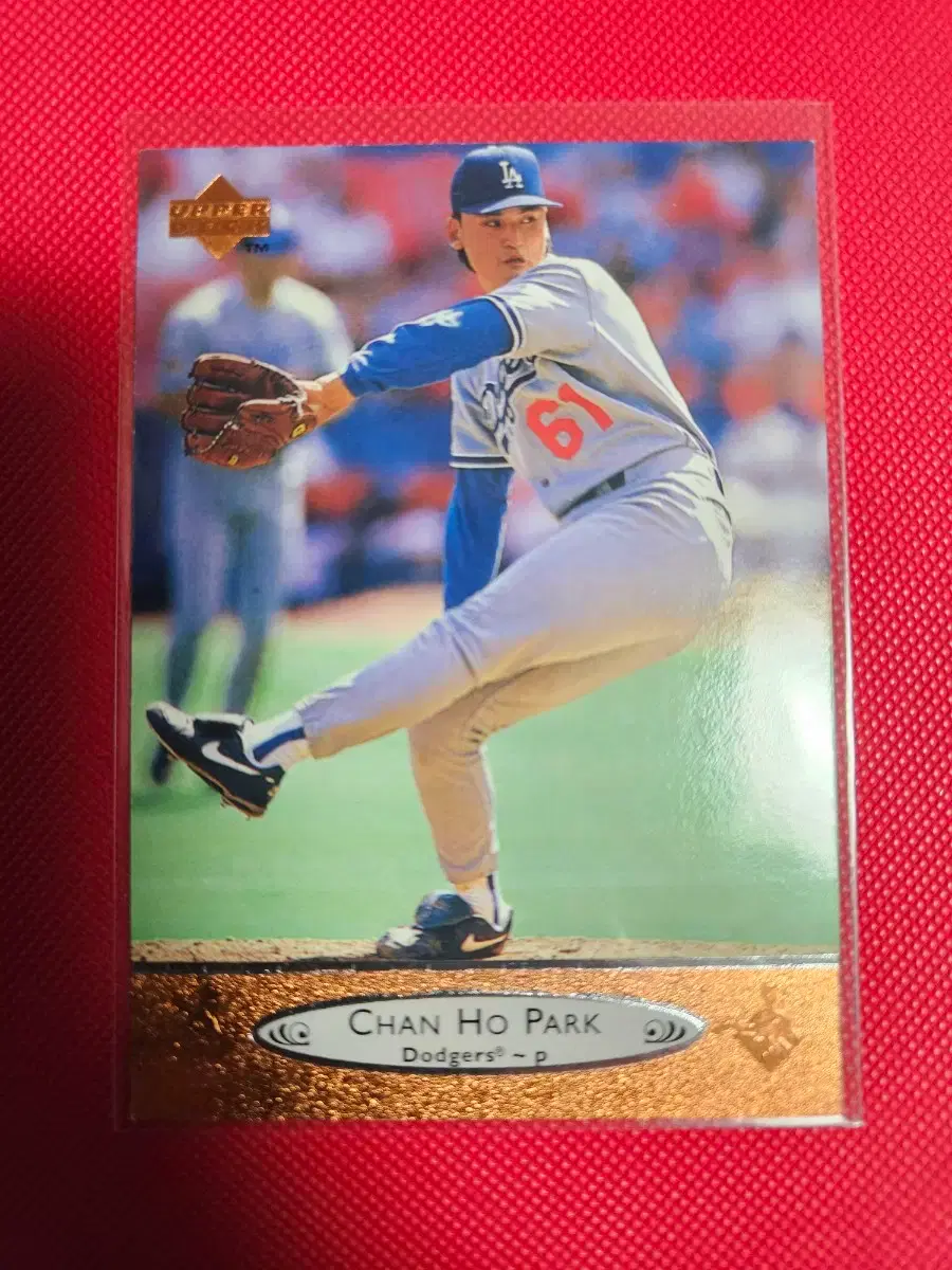 박찬호 1996 Upper Deck base 카드