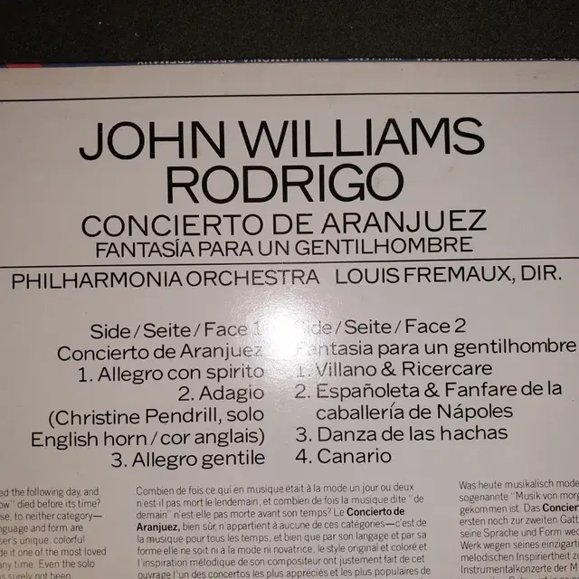 JOHN WILLIAMS RODRGO(존윌리암스)