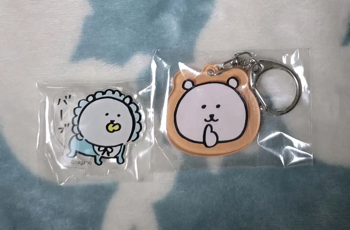 Joke Bear Baby Bear acrylic stand + face acrylic keyring