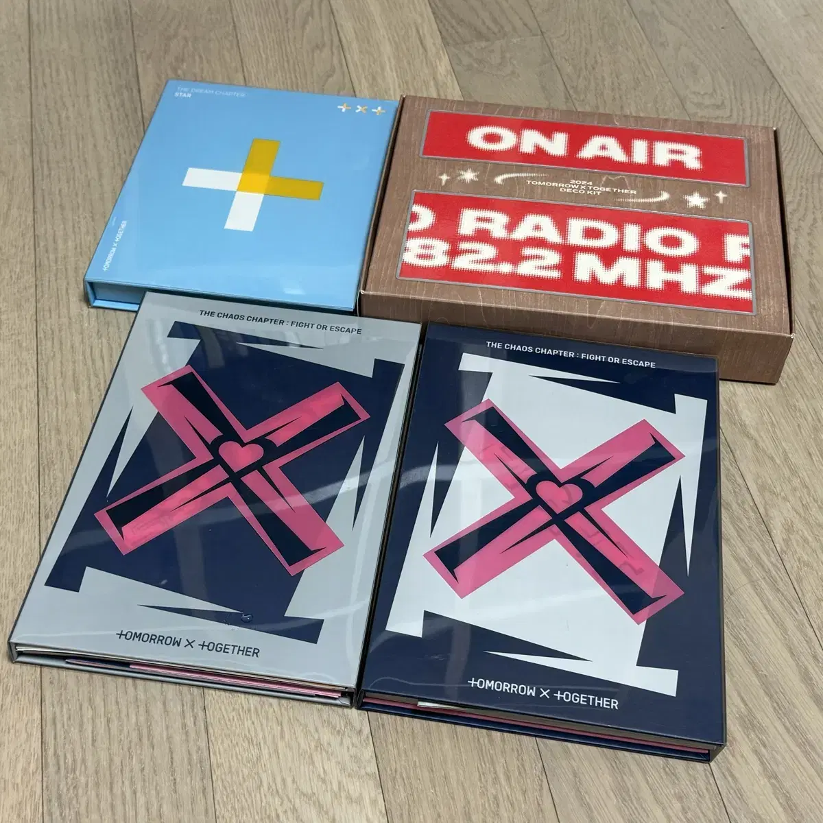 txt unsealed album and decor kits