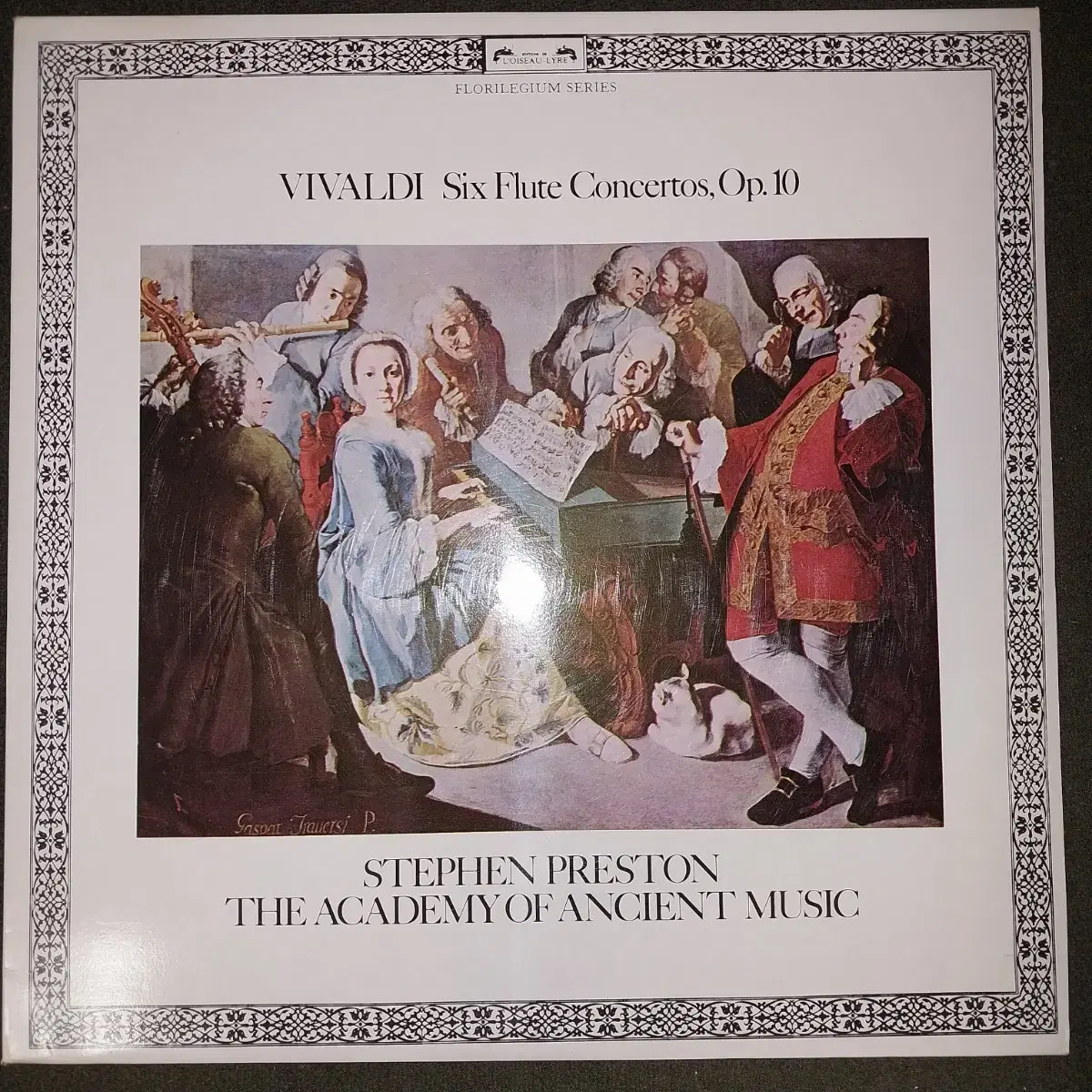 VIVALDI SIX FLUT CONOERTOS,OP10.LP