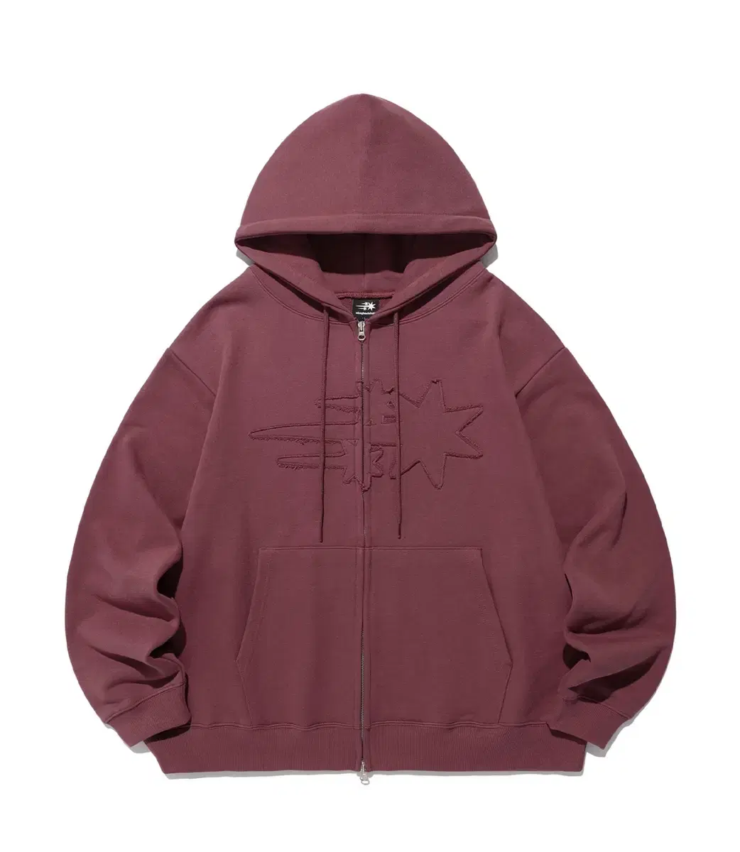 Nice Ghost Club Hoodie Burgundy M