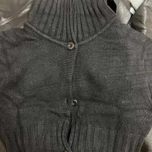 마뗑킴 카라 볼륨 가디건 COLLAR VOLUME CARDIGAN