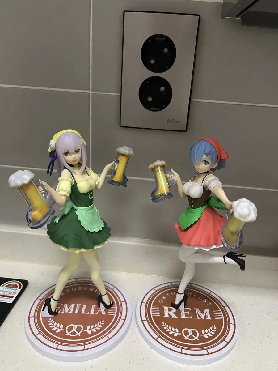 Lizero Rem Emilia Figures