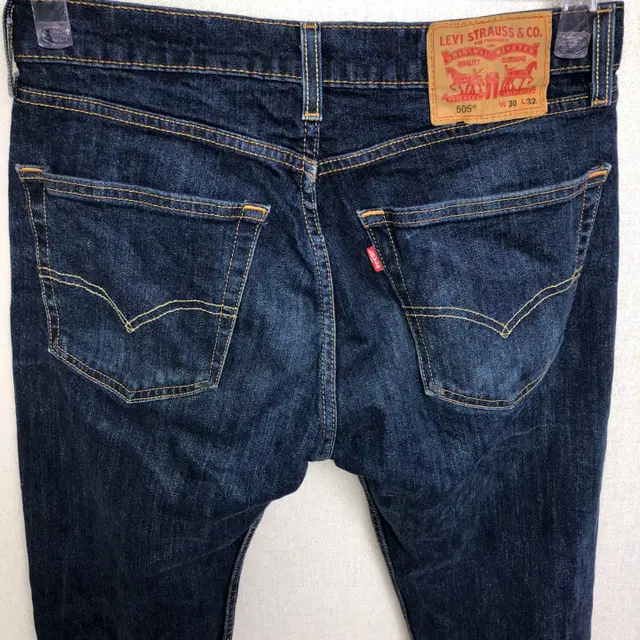 Levi's 505 스트레이트 핏 데님 팬츠 (W30 L32)