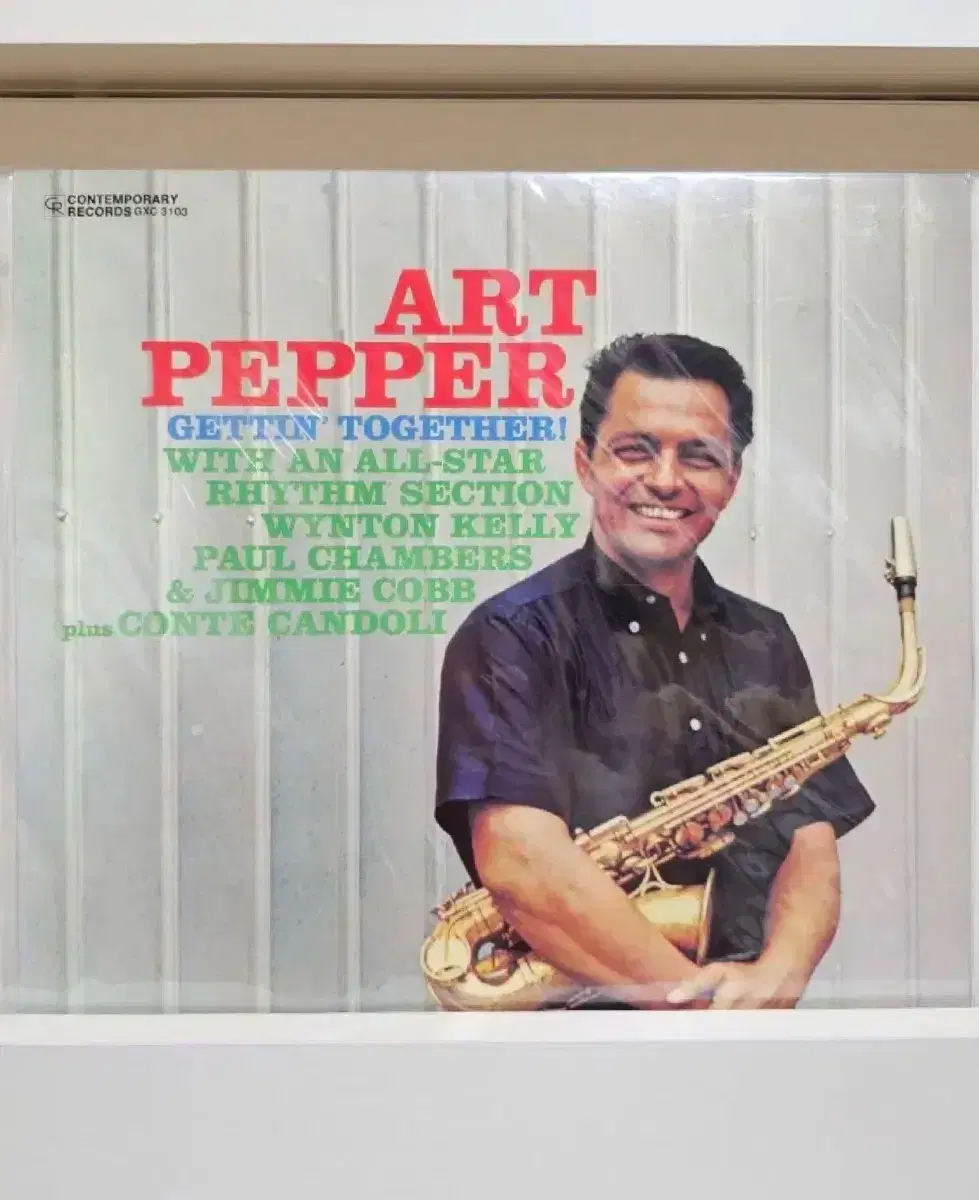 중고lp Art Pepper Gettin' Together!