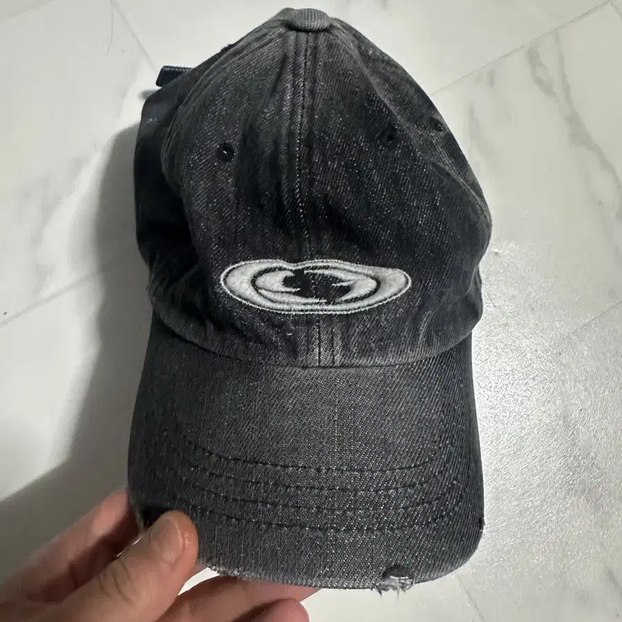 그레일드 GRAILZ DENIM OVAL LOGO CAP [BLACK]