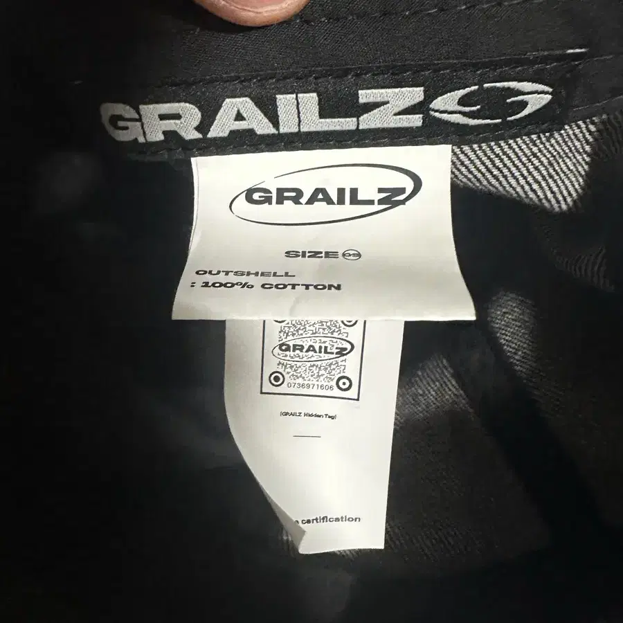 그레일드 GRAILZ DENIM OVAL LOGO CAP [BLACK]