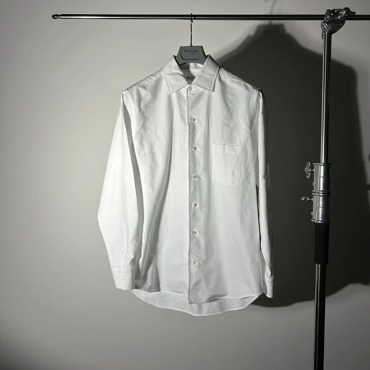 [UTC]Loro Piana Andre Poplin Oxford White Shirt