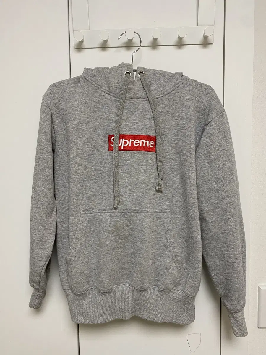 Supreme Box Logo Hoodie Ash/Tooth Size S Quick sale