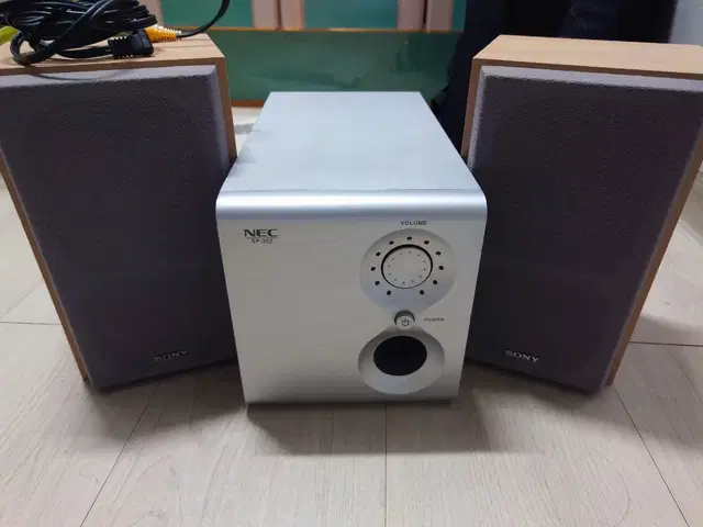 NEC SP-302 우퍼앰프 + 소니스피커 셋트