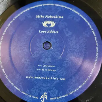 나카시마 미카(NAKASHIMA MIKA) Love Addict LP | 브랜드 중고거래