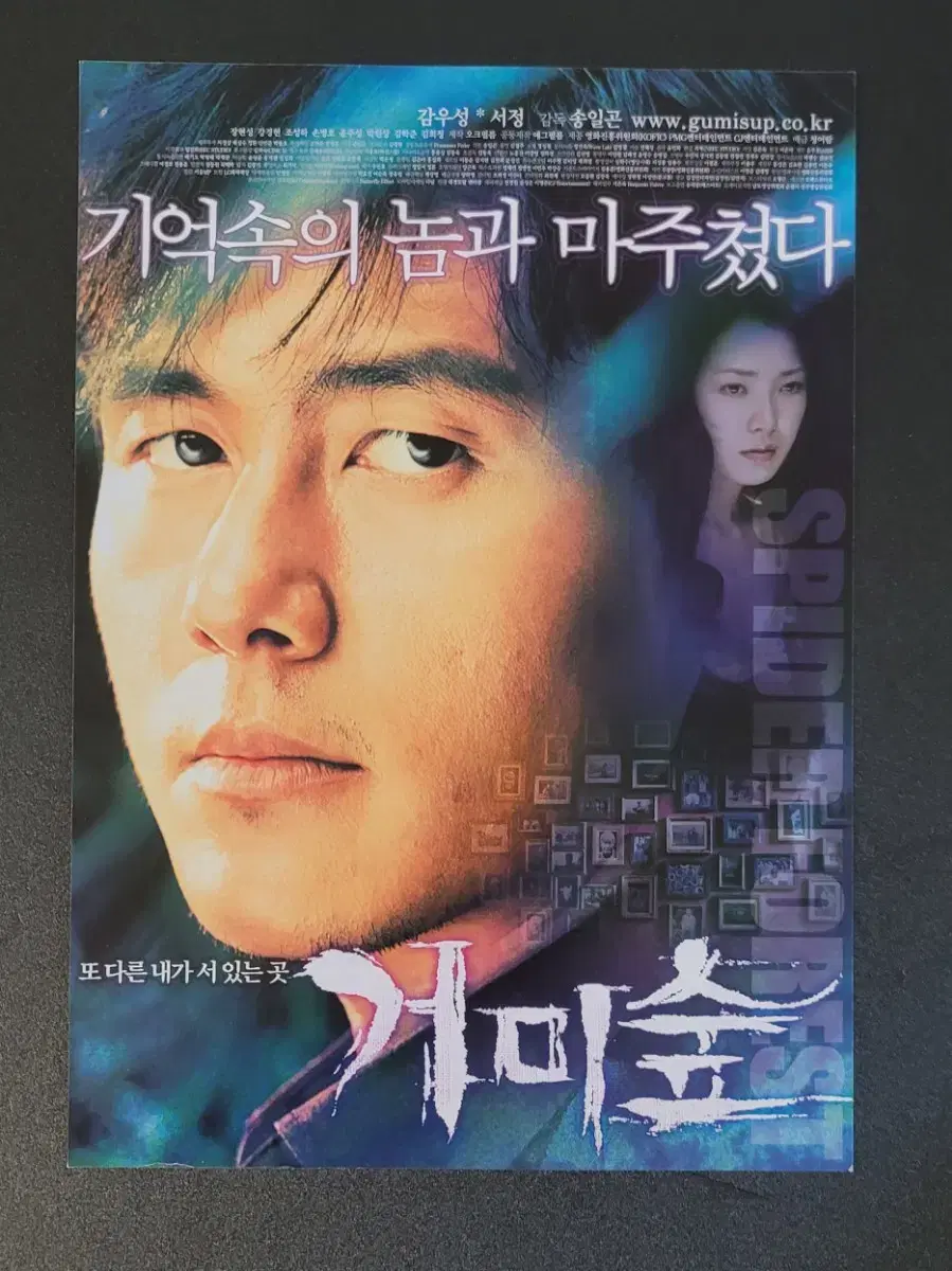 [영화팜플렛] 거미숲 B 전단지 (2004) 감우성 서정 장현성 송일곤