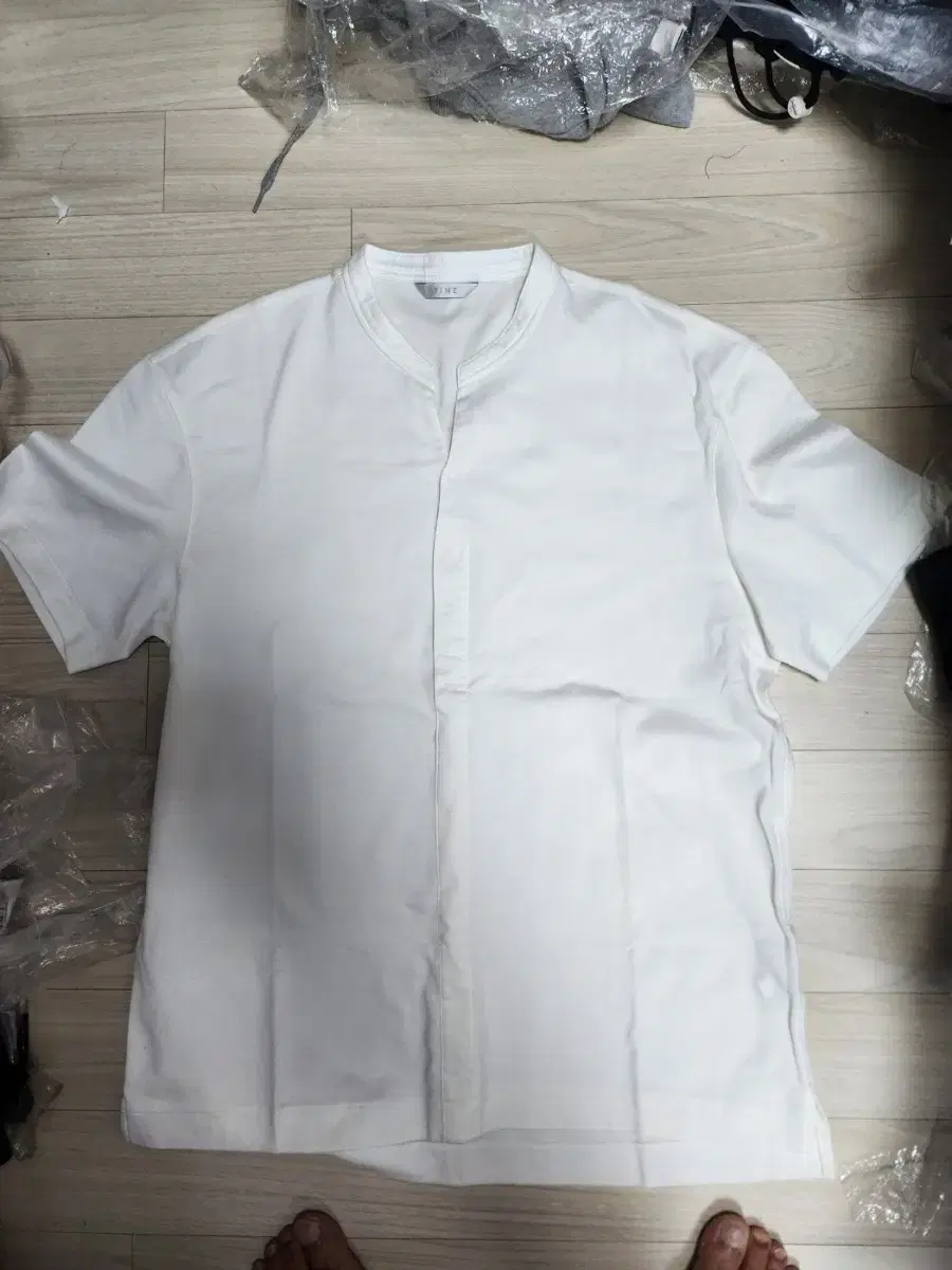 Time Homme Chungfeng Short Sleeve White Size 100