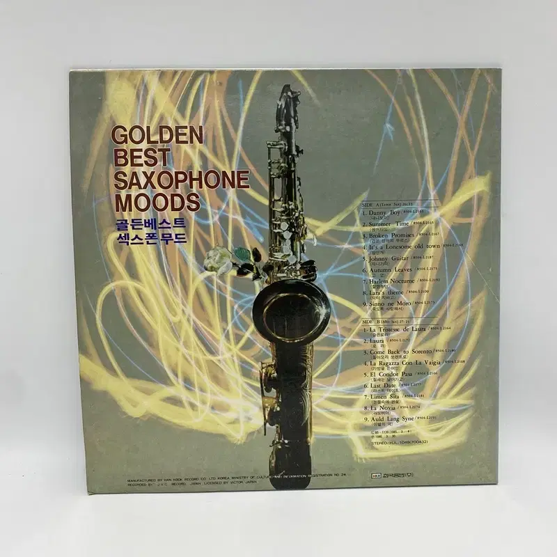 SAXOPHONE MOODS  LP / AA5708