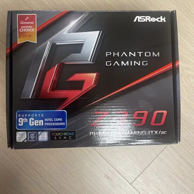 애즈락 Z390 PHANTOM 팬텀 ITX 메인보드