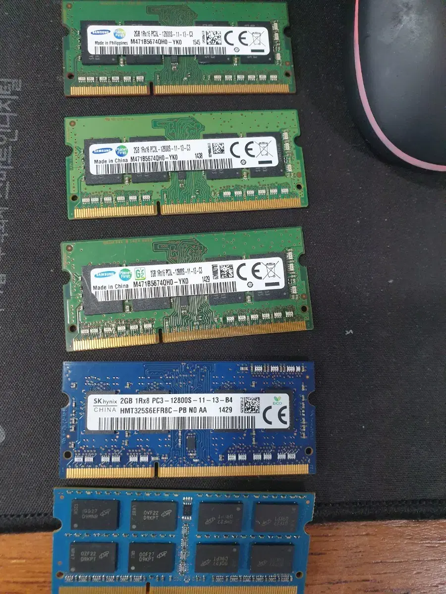 노트북메모리 삼성  DDR3ㅡ2G