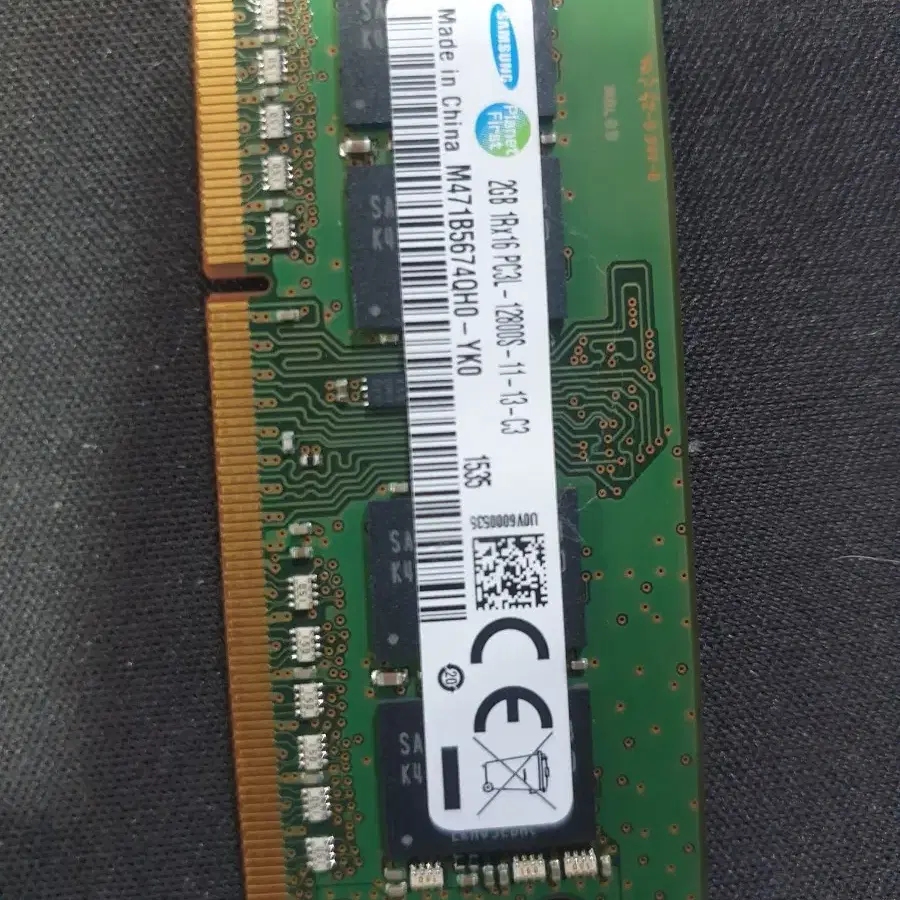 노트북메모리 삼성  DDR3ㅡ2G