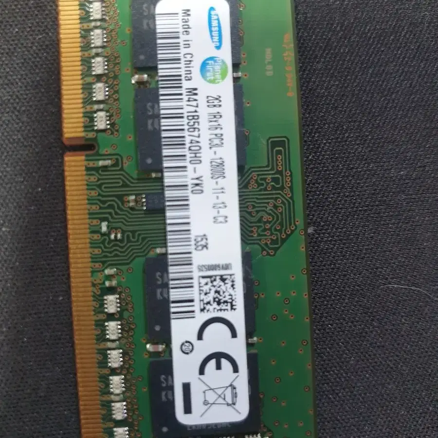 노트북메모리 삼성  DDR3ㅡ2G