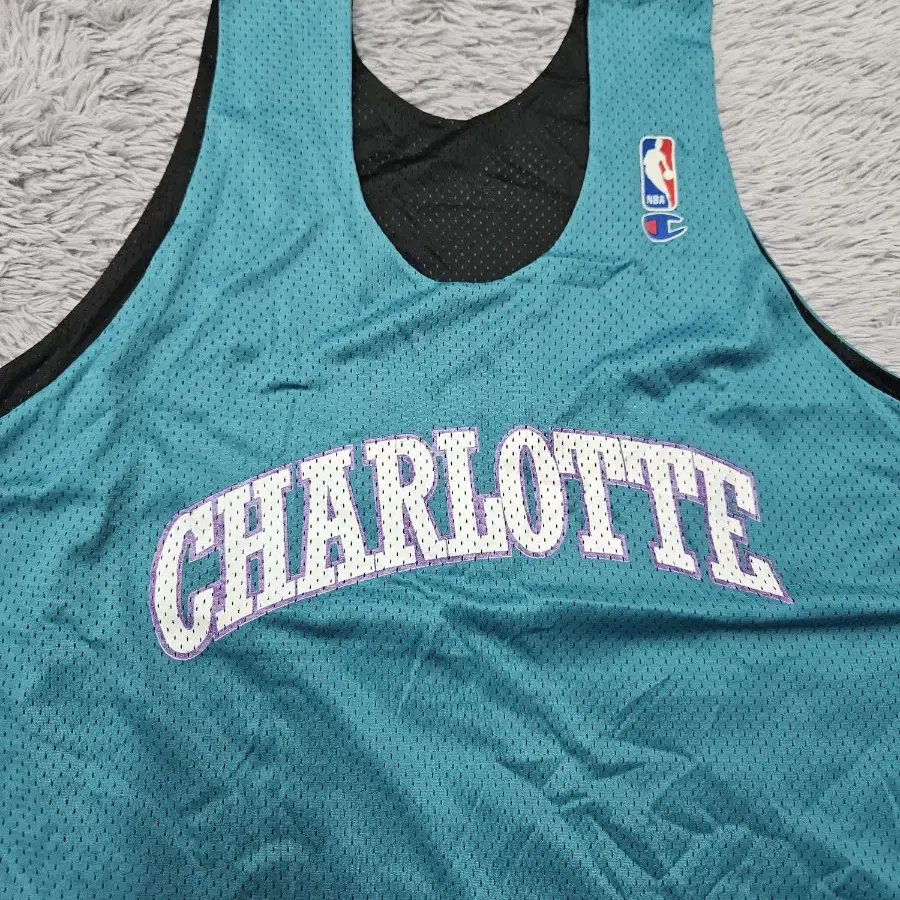 XL 챔피온 Charlotte hornets 농구 나시