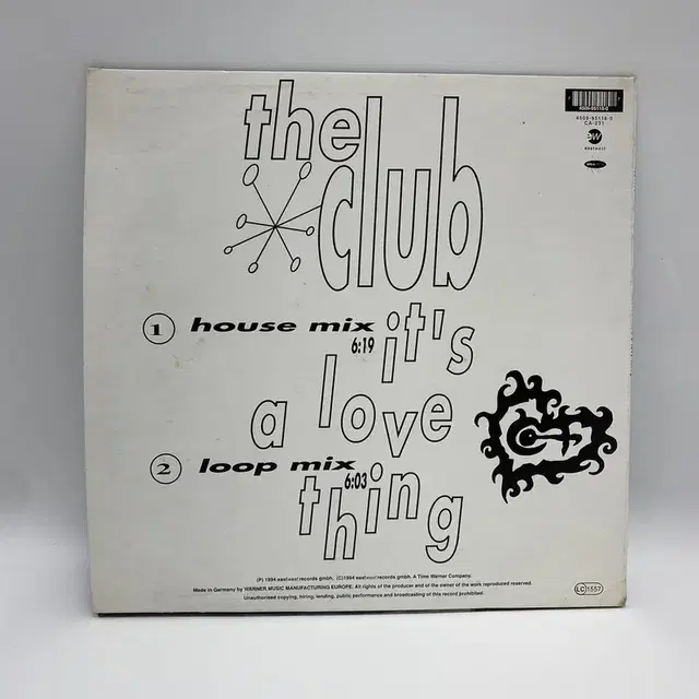 THE CLUB LP / AA5738