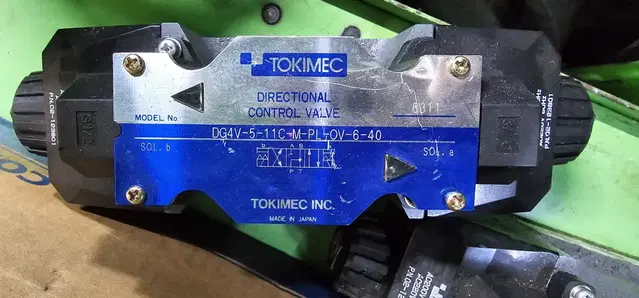 Tokimec 솔레노이드 밸브 DG4V-5-11C-M-PL-OV-6-40