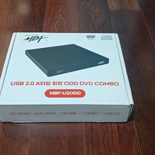 USB 2.0 A타입 외장 ODD DVD COMBO 리더기