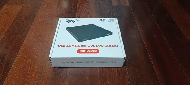 USB 2.0 A타입 외장 ODD DVD COMBO 리더기