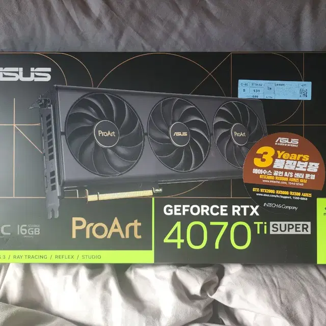 ASUS Proart 4070Ti Super 16GB