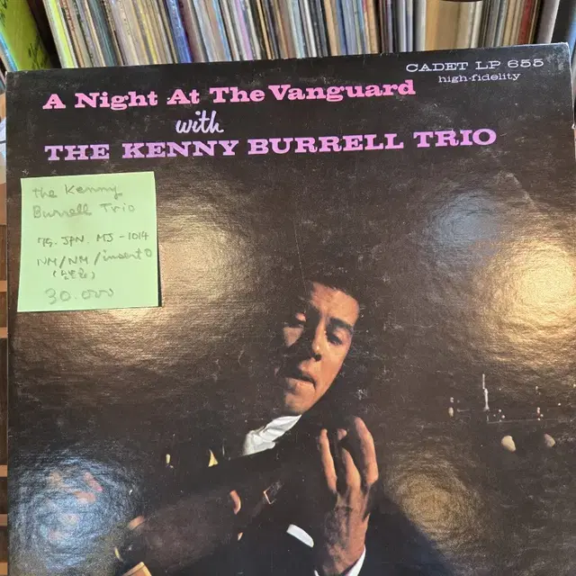 the Kenny Burrell Trio.75.jpn.민트급lp