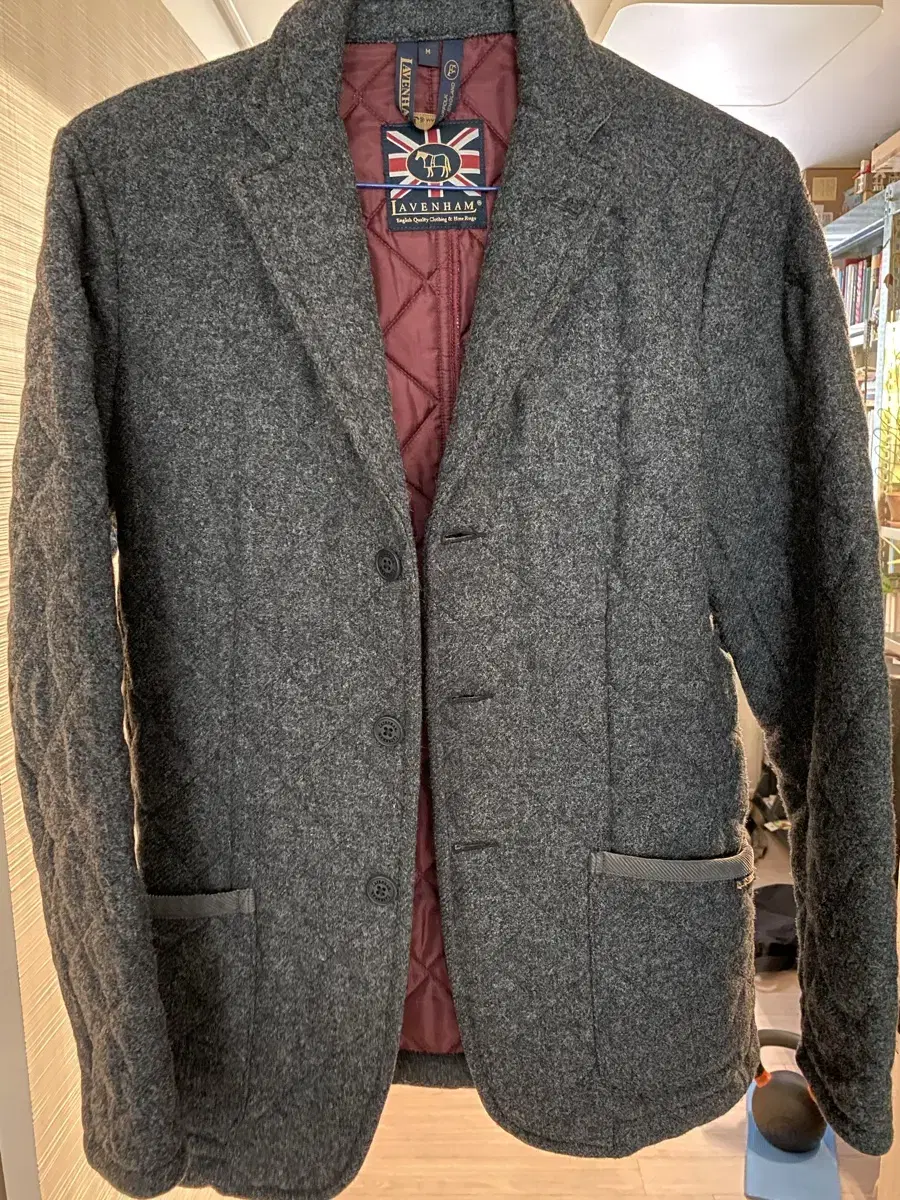 Ravenham wool quilted blazer