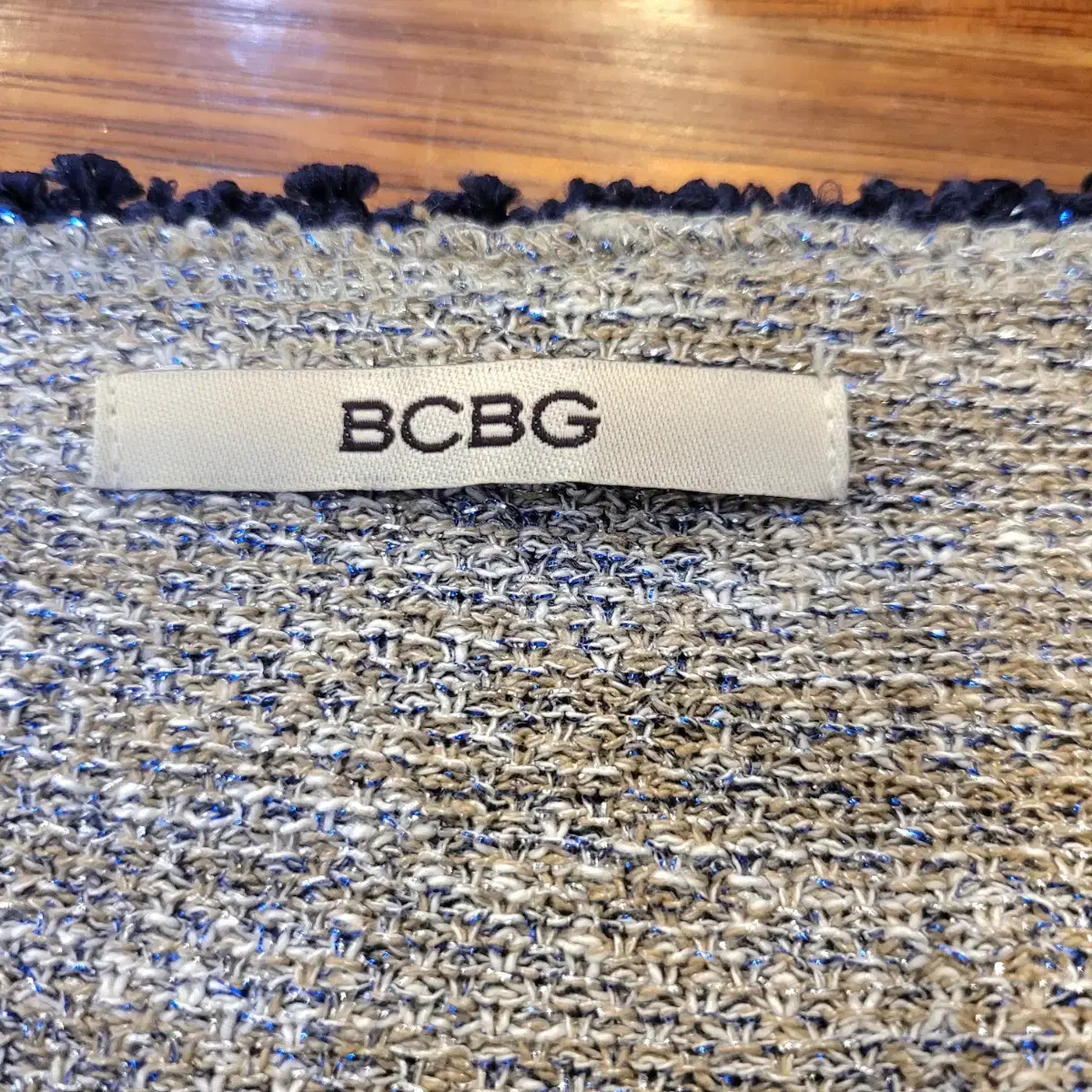 비씨비지 BCBG 펄 가디건