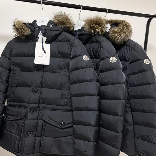 몽클레어 클루니 롱 다운 패딩 자켓 블랙 Moncler Cluny