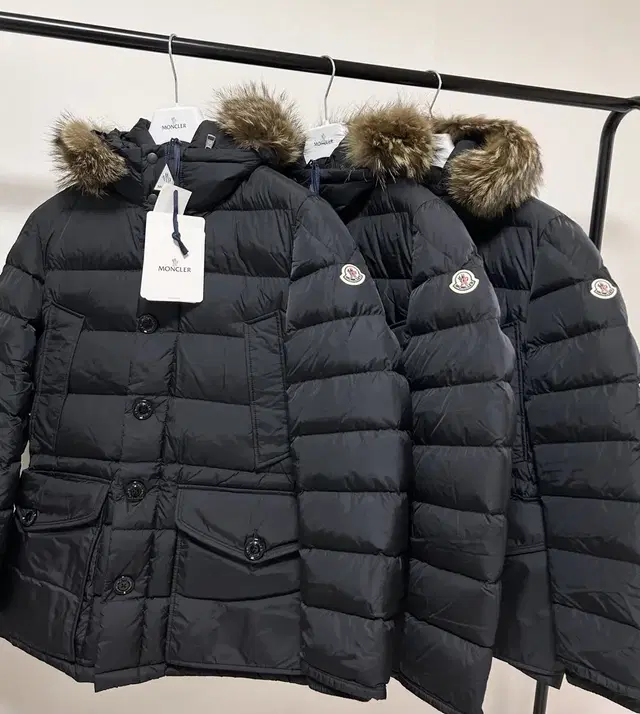 몽클레어 클루니 롱 다운 패딩 자켓 블랙 Moncler Cluny