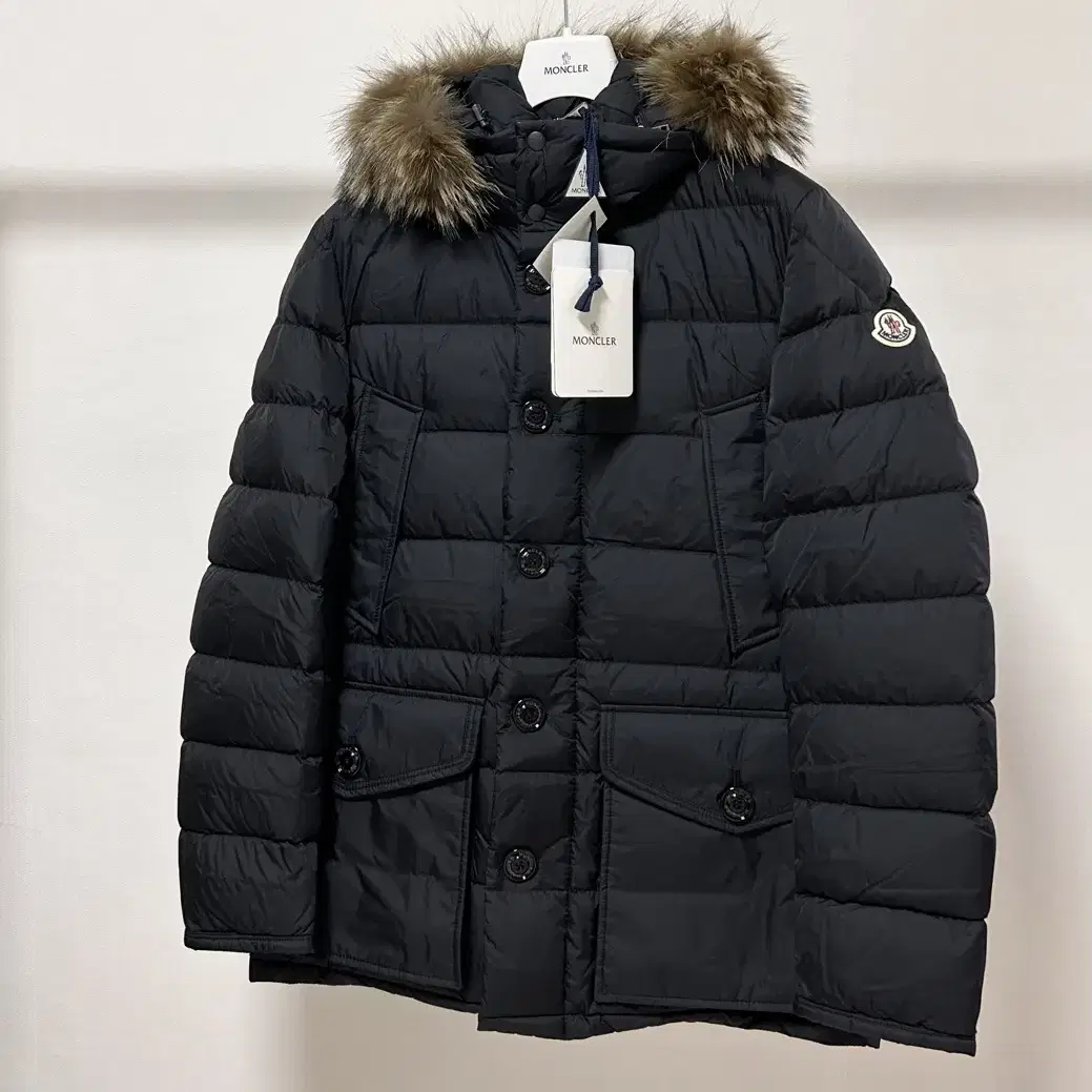 몽클레어 클루니 롱 다운 패딩 자켓 블랙 Moncler Cluny