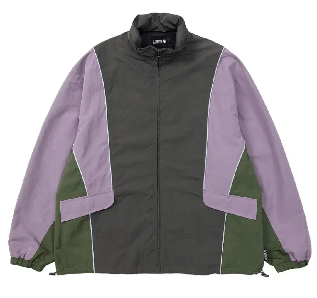 아조 Multi Color Nylon Windbreaker [PINK]