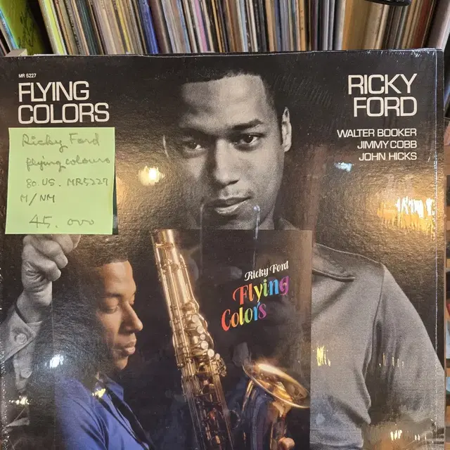 Ricky Ford.flying colors.80.US.민트급lp