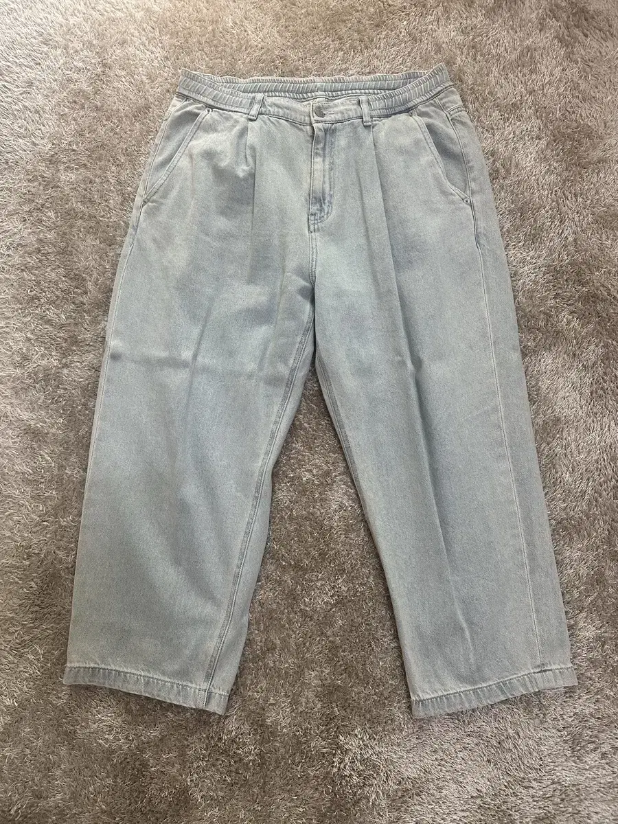 [34R]Ampre Light Blue Tapered Denim