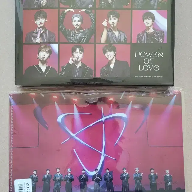 세븐틴 파오럽 재팬 dvd 미개봉